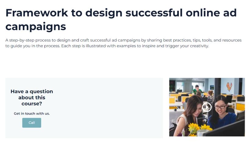 Framework to Design Successful Online Ad Campaigns
